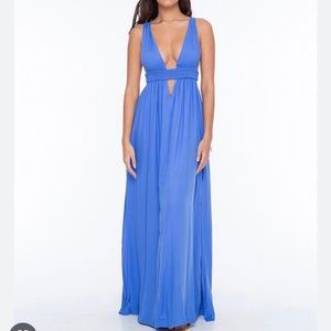 Indah Anjeli Maxi Dress in Iris